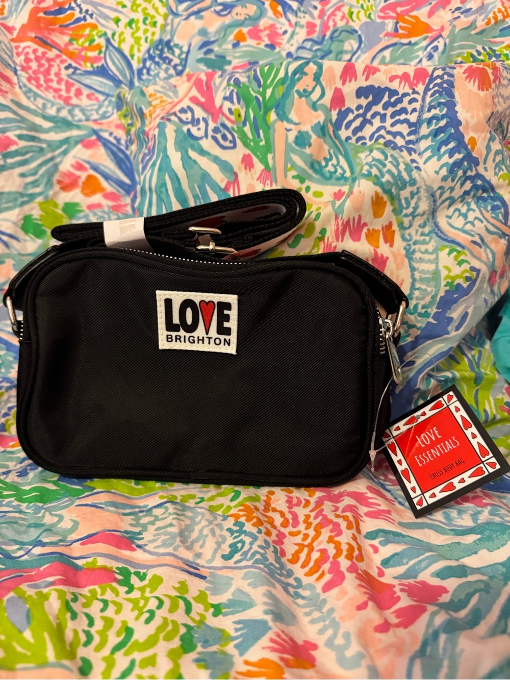 Brighton Black Crossbody Love Essentials